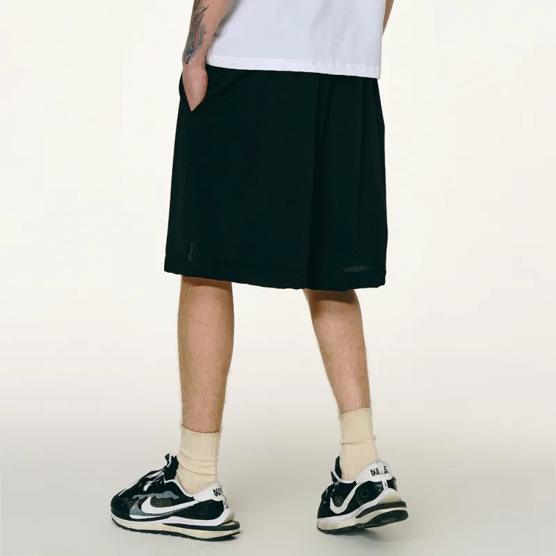 MATCHA STORY Goat Casual Shorts Unisex Black-4