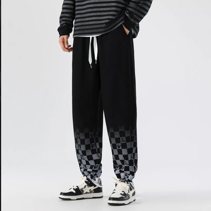 FIDO DIDO Knitted Sports Pants Unisex-3