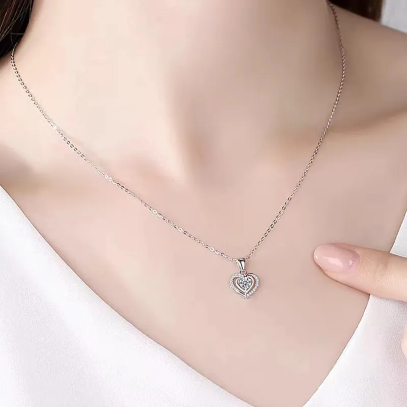 PIARA Necklaces Women's Silver-2
