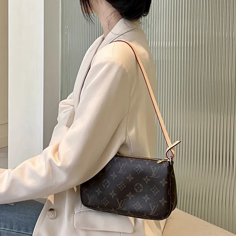 Luxury Care Artisan Workshop Vegetable Tanned Leather Cow Leather Shoulder Strap Bag Strap Women's Beige-3