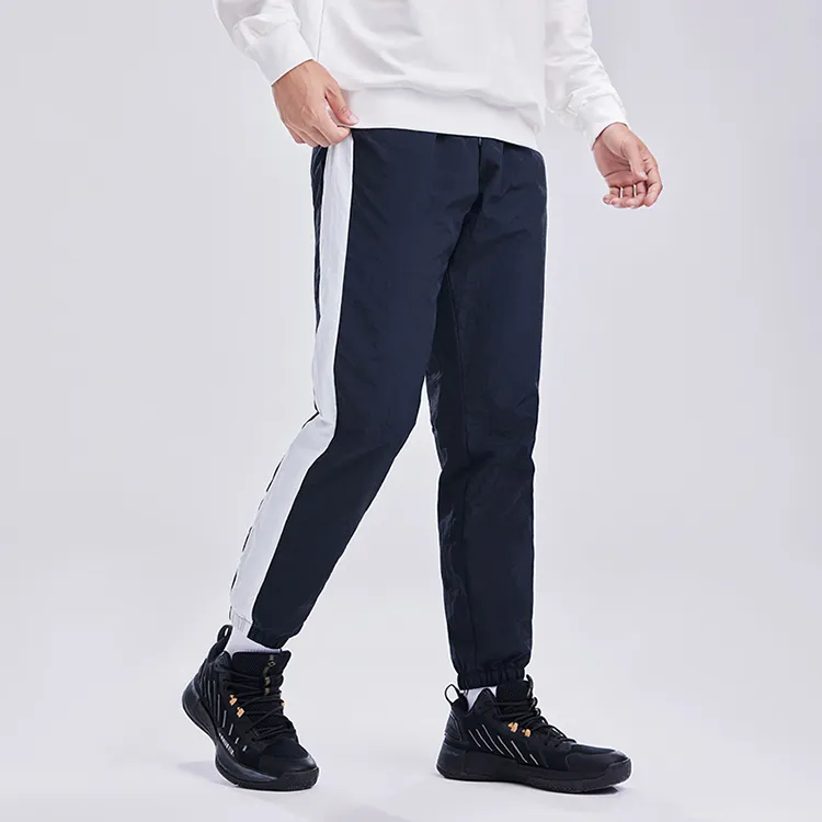 RIGORER Knitted Sports Pants Unisex Pure Black-4