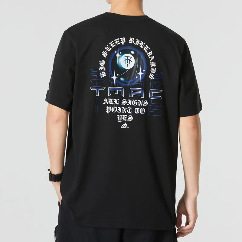 Adidas T-Shirts Men Black-3