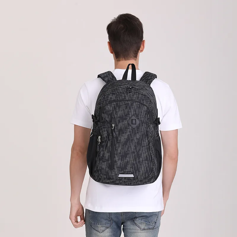 AOKING AK Polyester Laptop Backpack Large Size Men's Multicolor-7