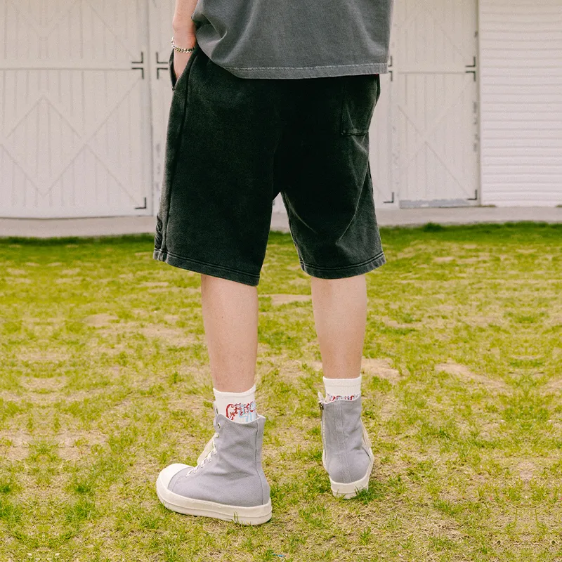 GRKC Loose Fit Shorts Unisex Black-4