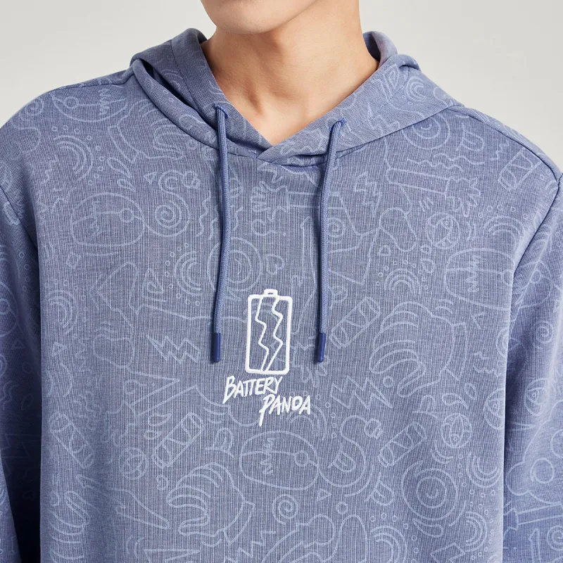 Erke Sweatshirt Unisex Blue Purple-5