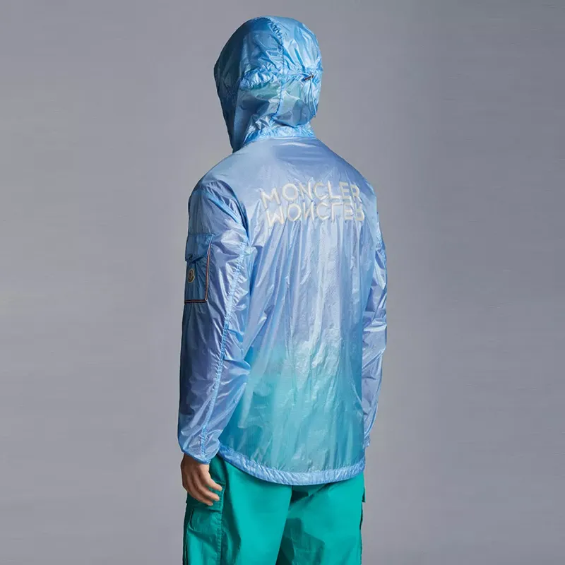 Moncler SS22 Sun Protection Clothing Men's Blue-4