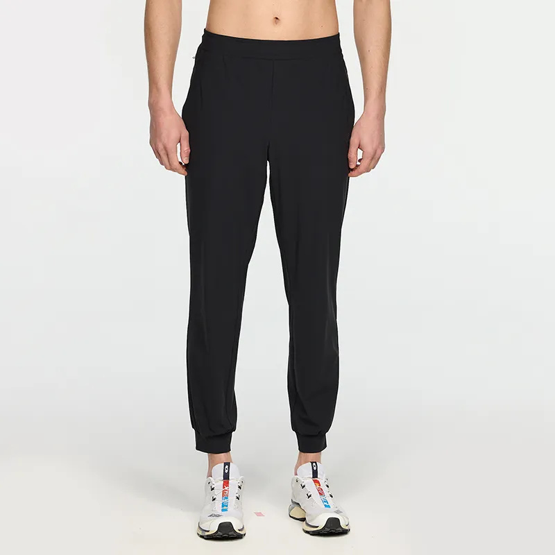 SALOMON Knitted Sweatpants Men Black-3