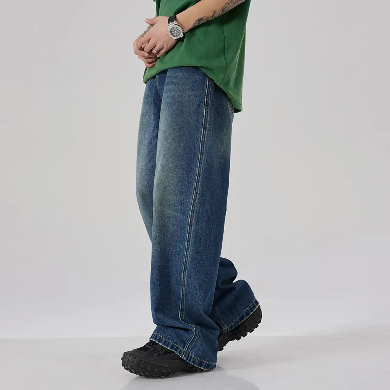 JASONWOOD Cowboy On The Run Jeans Unisex Vintage Blue-5