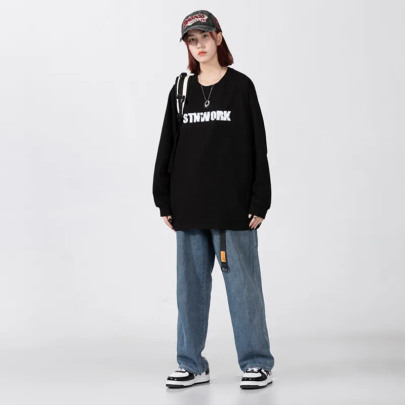 STNW Long Sleeved T Shirt Unisex-3