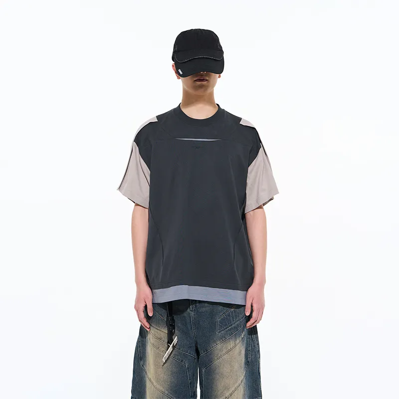 BLIND402 T Shirts Unisex Gray-3