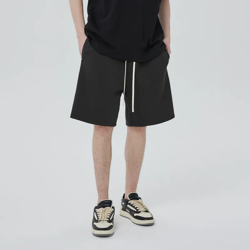 CLIMAX VISION Casual Shorts Unisex Carbon Black-2