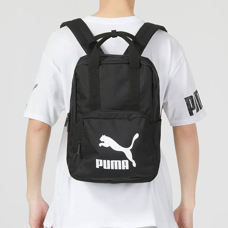 PUMA Fabric Laptop Bag Backpack Regular Unisex Black-2