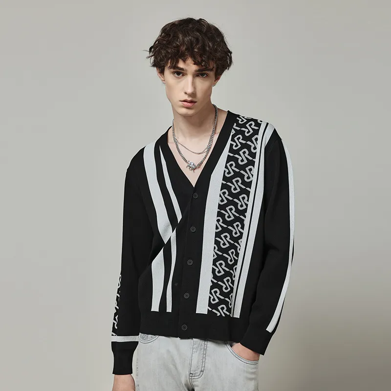 RARE Long Sleeved Knitwear Men's Multicolor-6