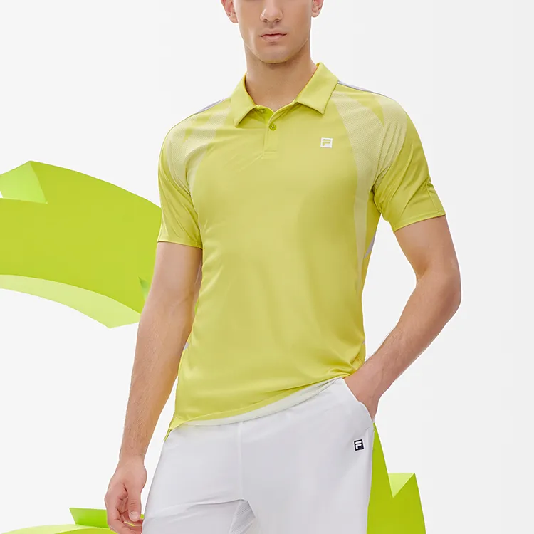 FILA Polo Shirts Men Sulfur Spring-3