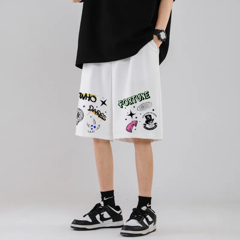 B.X Casual Shorts Unisex-5
