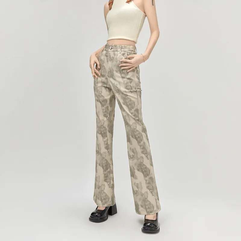 LA CRAWFISH Casual Pants Women's Khaki-4