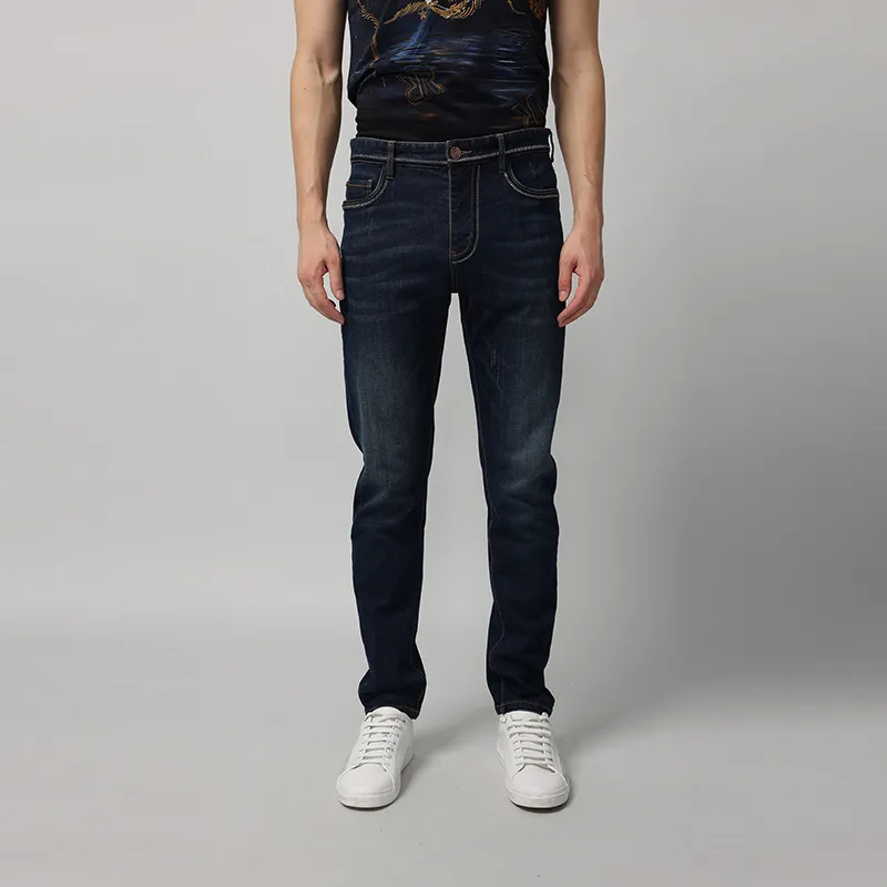 RARE FW22 Harem Pants Jeans Men's Blue-2
