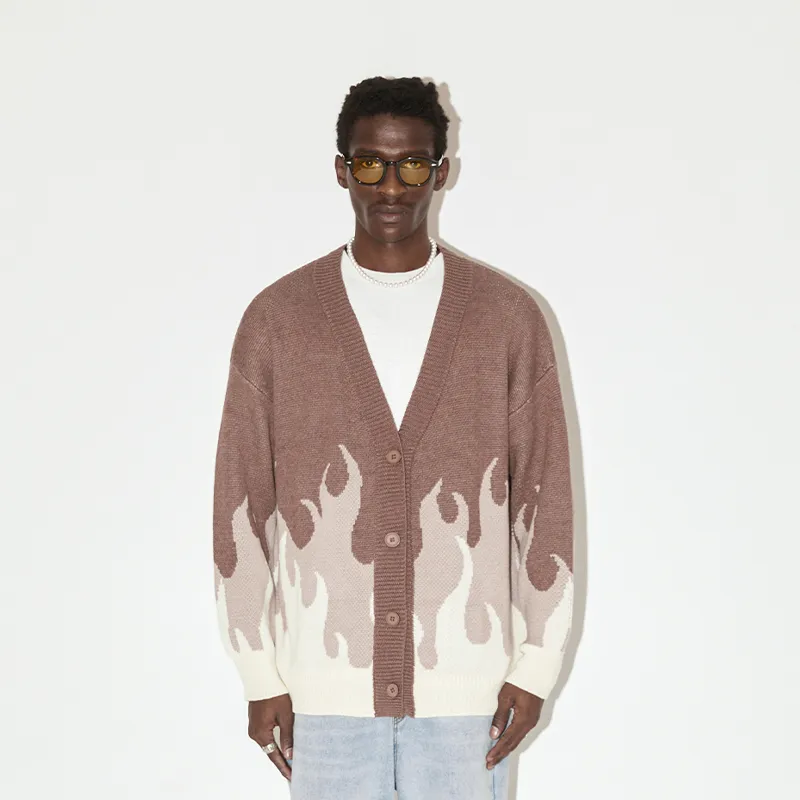 EMPTY REFERENCE Knitwear Unisex Brown-2