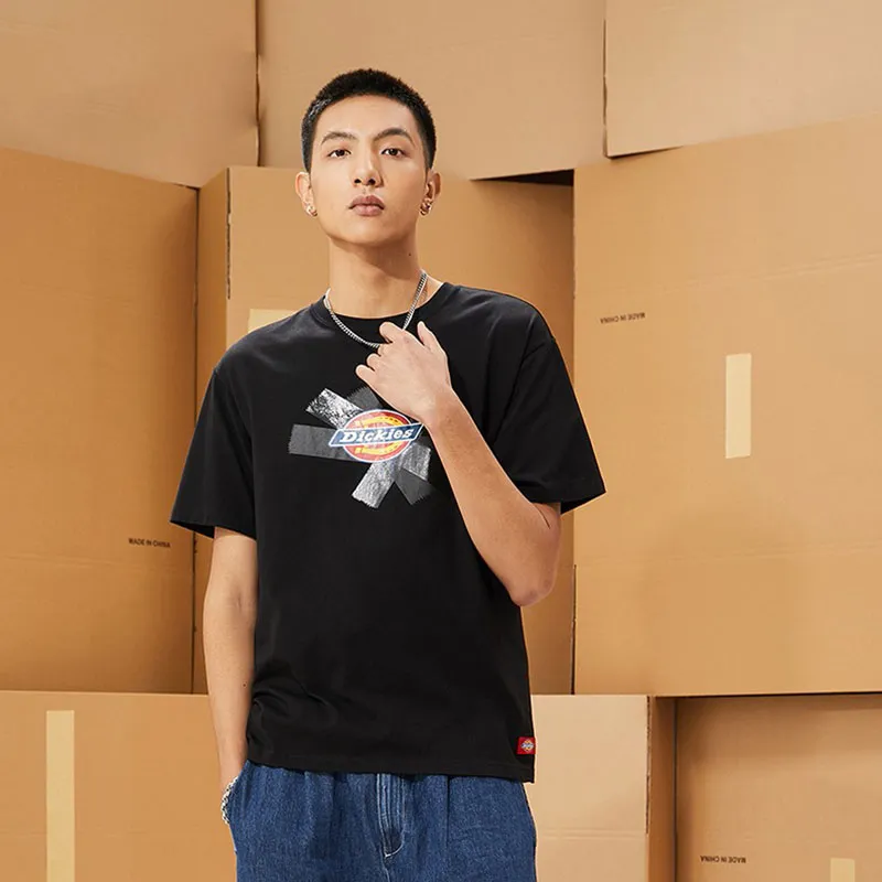 Dickies T Shirts Unisex Black-4