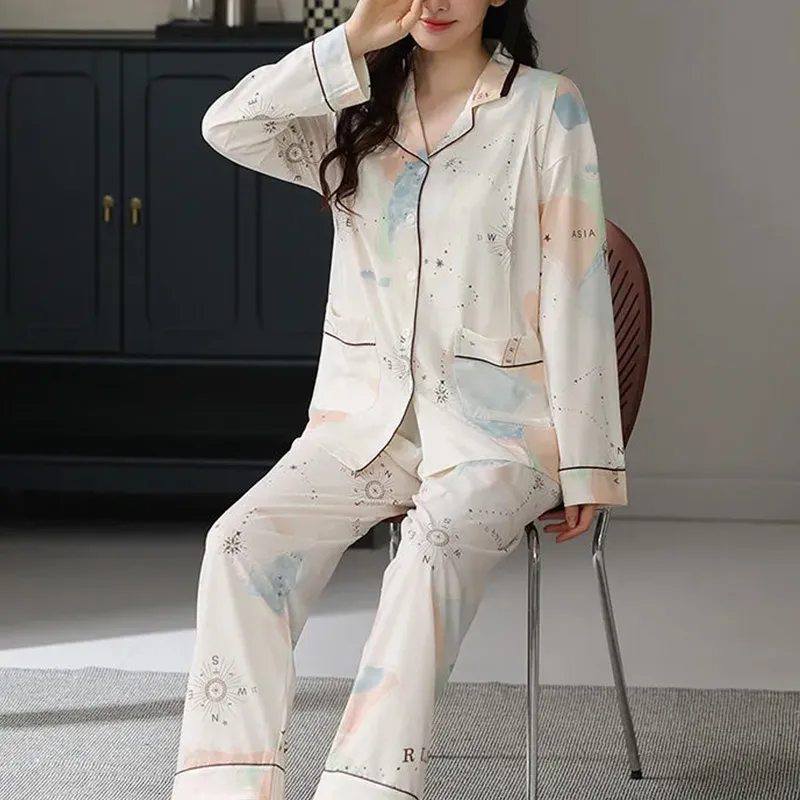 Xiang Ning Pai Women's Pajama Sets-5