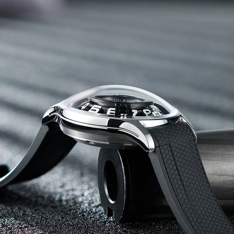 REEF TIGER OBLVLO Collaboration Mechanical Movement Watch Unisex White Dial OBL BLM-11