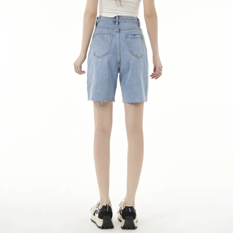QYPRF Denim Shorts Women's-2