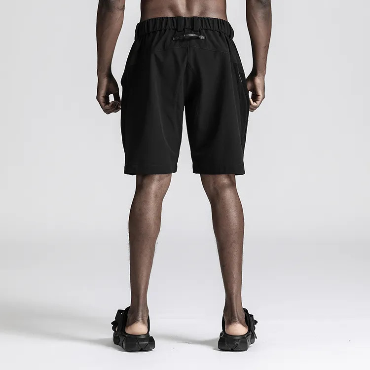 NORVINCY Loose Fit Multicolor Casual Shorts Unisex-3