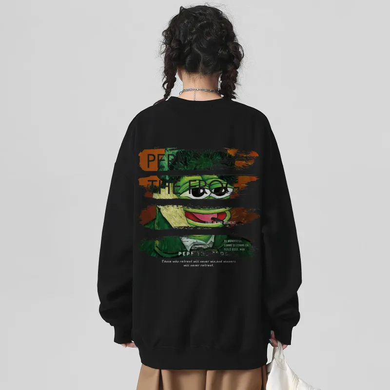 Pepe The Frog Sweatshirt Unisex-2
