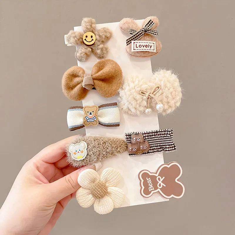 CHIMERA Hair Clips Kids' Coffee-1