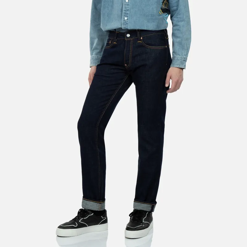 EVISU Jeans Men Denim Blue-3