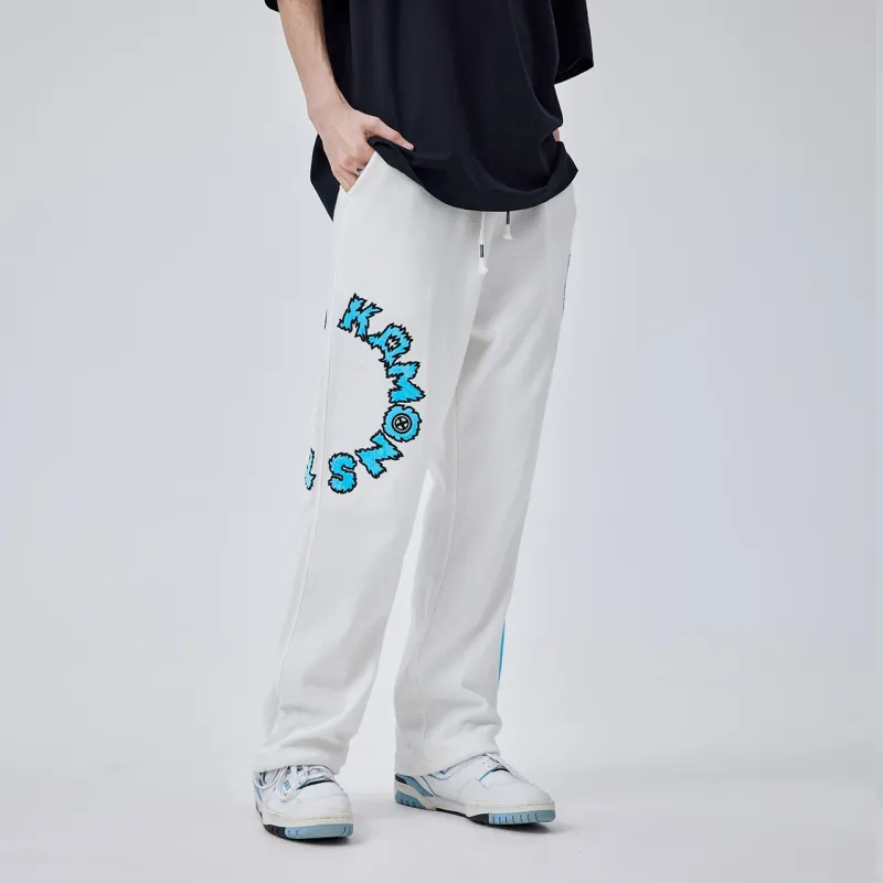 Guuka Casual Pants Unisex White-4