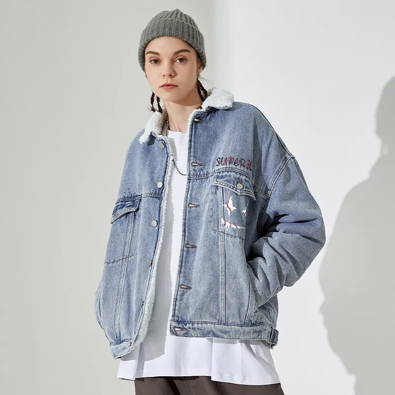 SANSYAS Velvet feel Coat Unisex-6