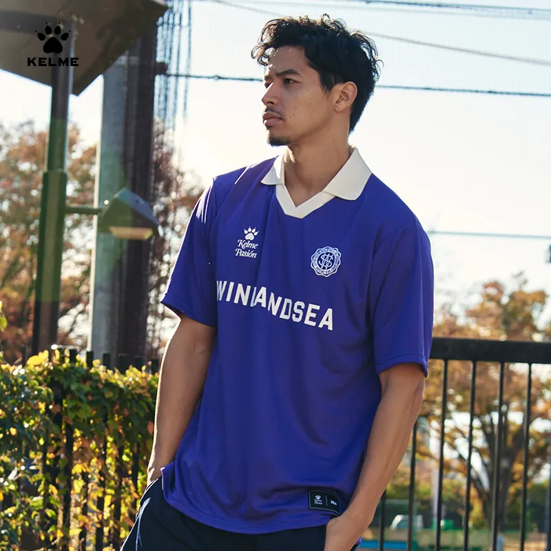 Wind And Sea X KELME Polo Shirts Unisex-8