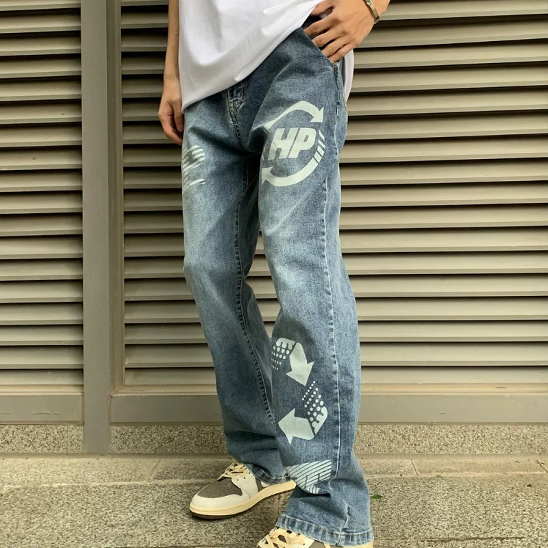 HELIPORT Jeans Unisex Blue-3