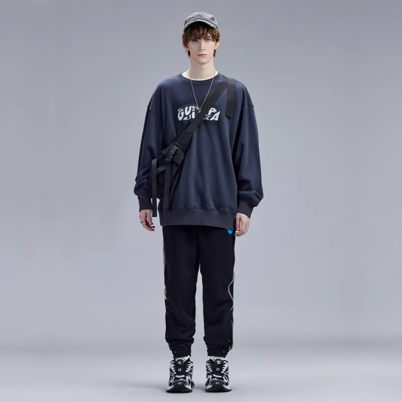 Guuka Crewneck Sweatshirt Men's Dark Gray-2