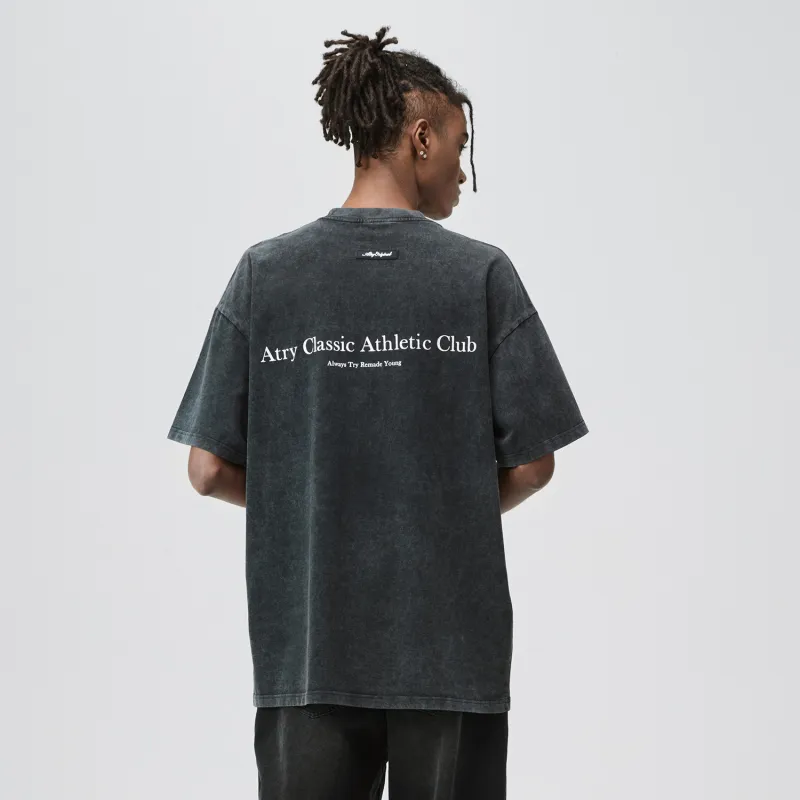 Atry Alphabet Slogan Series T Shirts Unisex-3