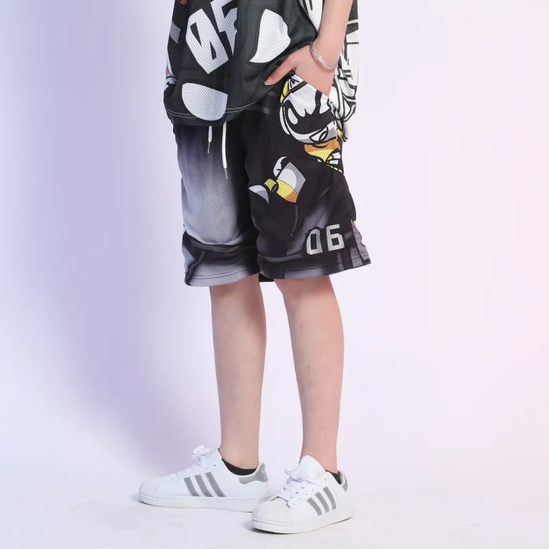 FireMonkey Basketball Shorts Unisex-2