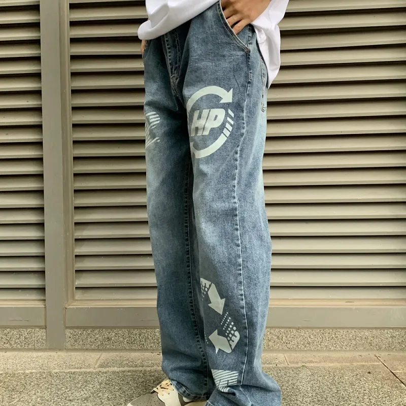 HELIPORT Jeans Unisex Blue-2