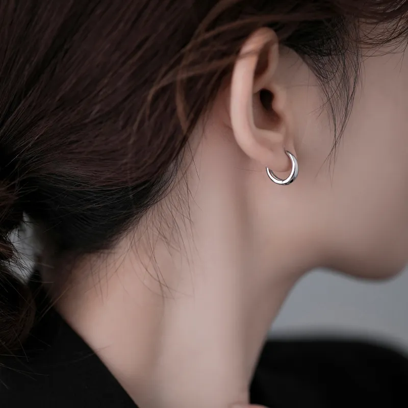PIARA Earrings Women's Silver-6