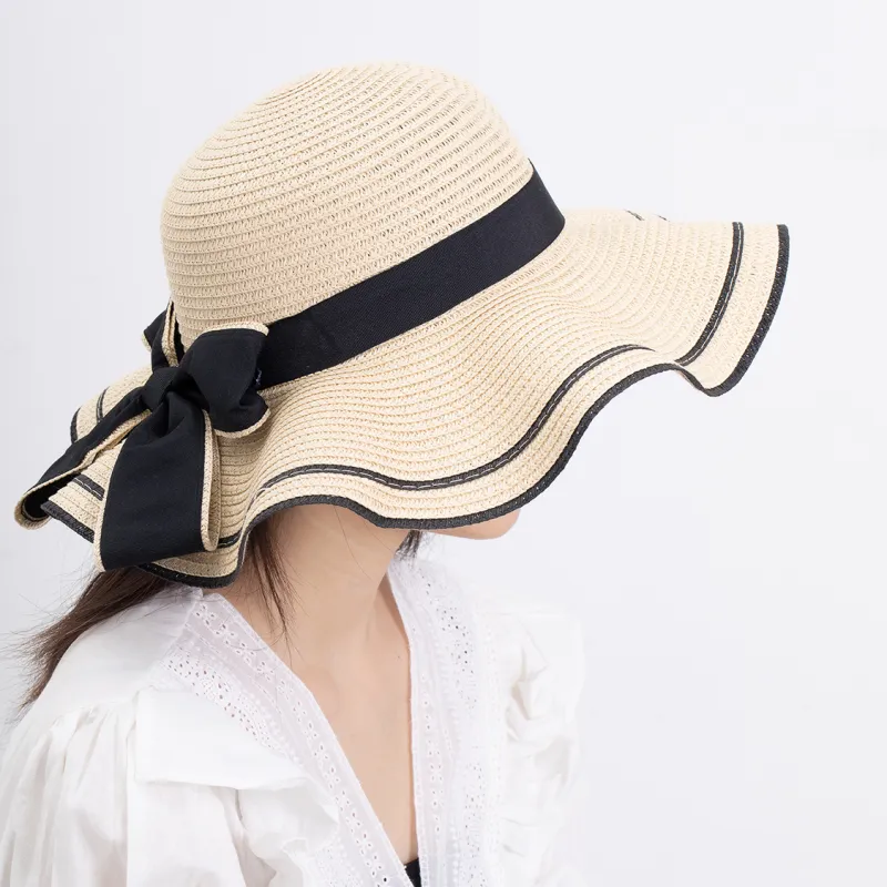 Clect Straw Woven Sun Protection Hats Women's-3