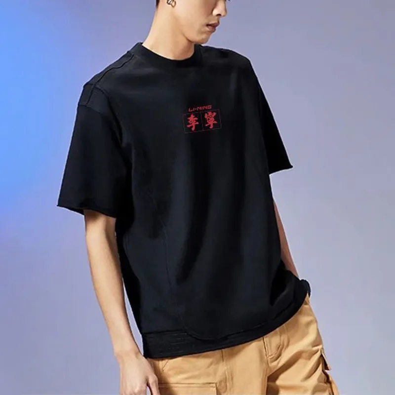 LINING T Shirts Men Black-2