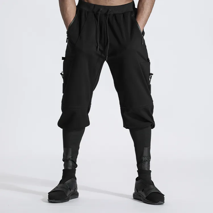 NORVINCY Outdoor Sports Fitted Knitted Sweatpants Unisex-2