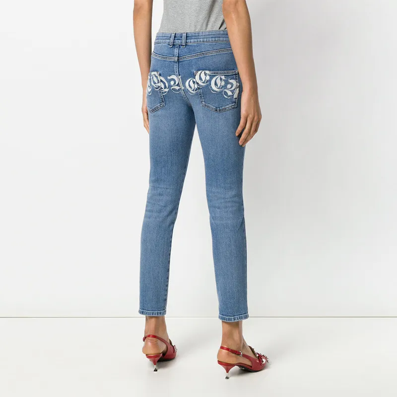 Alexander McQueen Jeans Women's Blue-2