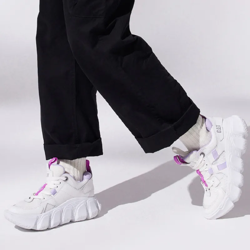 CAT Imposter Mesh Collection Low Top Sports Casual Shoes Women's Purple-6