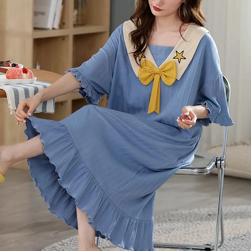 Xiang Ning Pai Women's Nightgowns-1