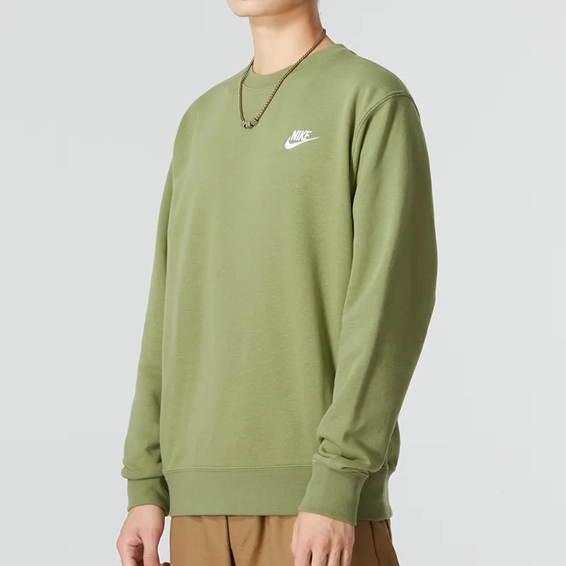 Nike Sweatshirts Men Army Green-3