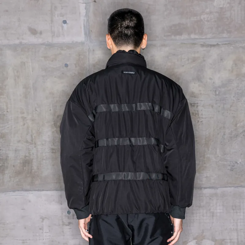 XINYINSU Puffer Jacket Unisex Black-5