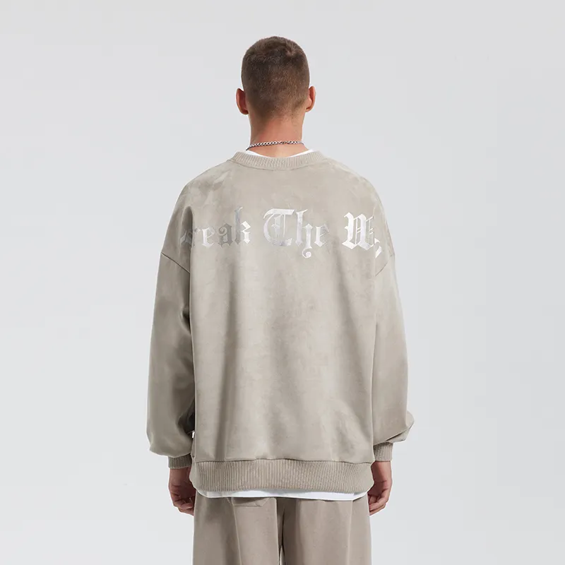 BTW Crew Neck Loose Fit Sweatshirt Unisex-9
