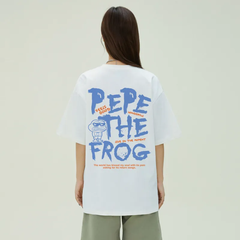 Pepe The Frog T Shirts Unisex-7