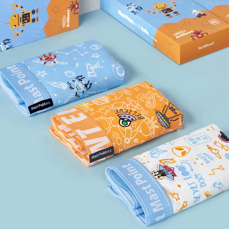 Mast Point Boxer Shorts Underpants Men's 3 Pack-2